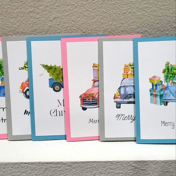 Christmas cards + envelopes - Picture 2 of 4